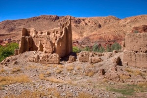kasbah ruins in Morocco